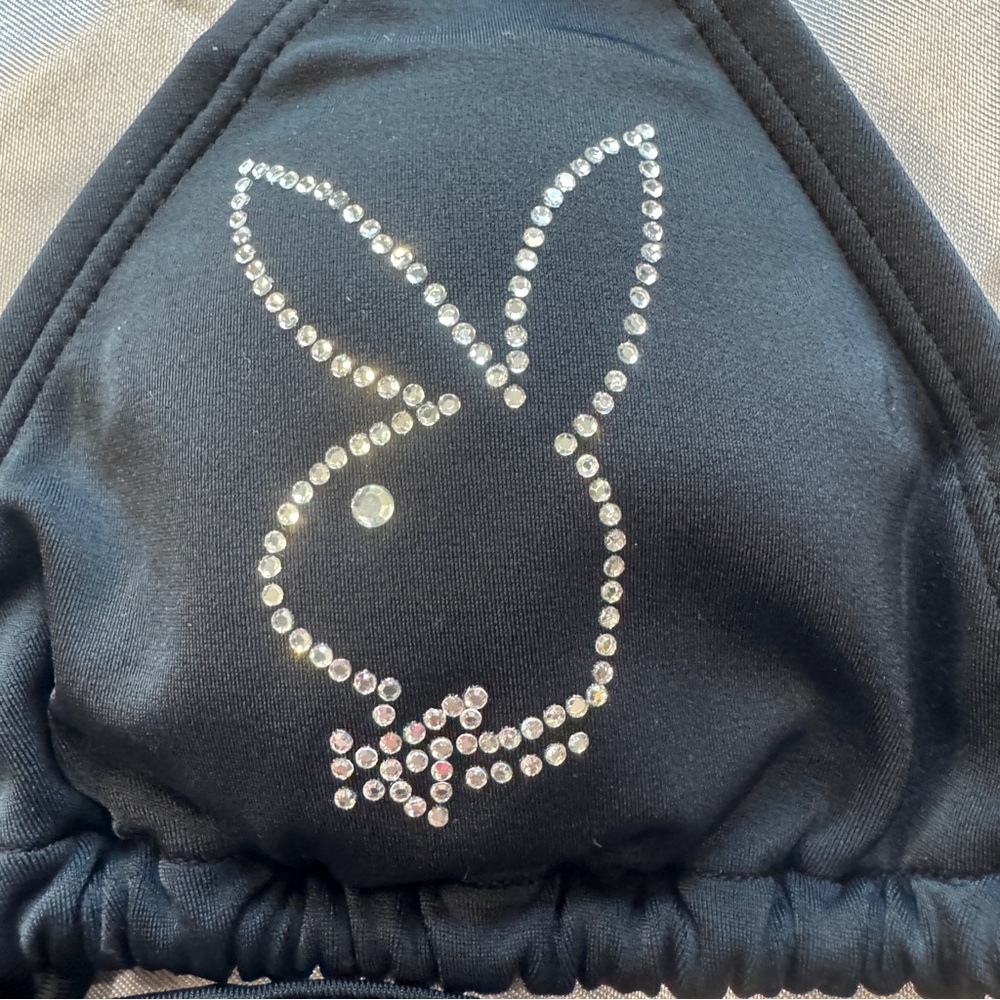 Playboy Rhinestone Bikini - Picture 5 of 9